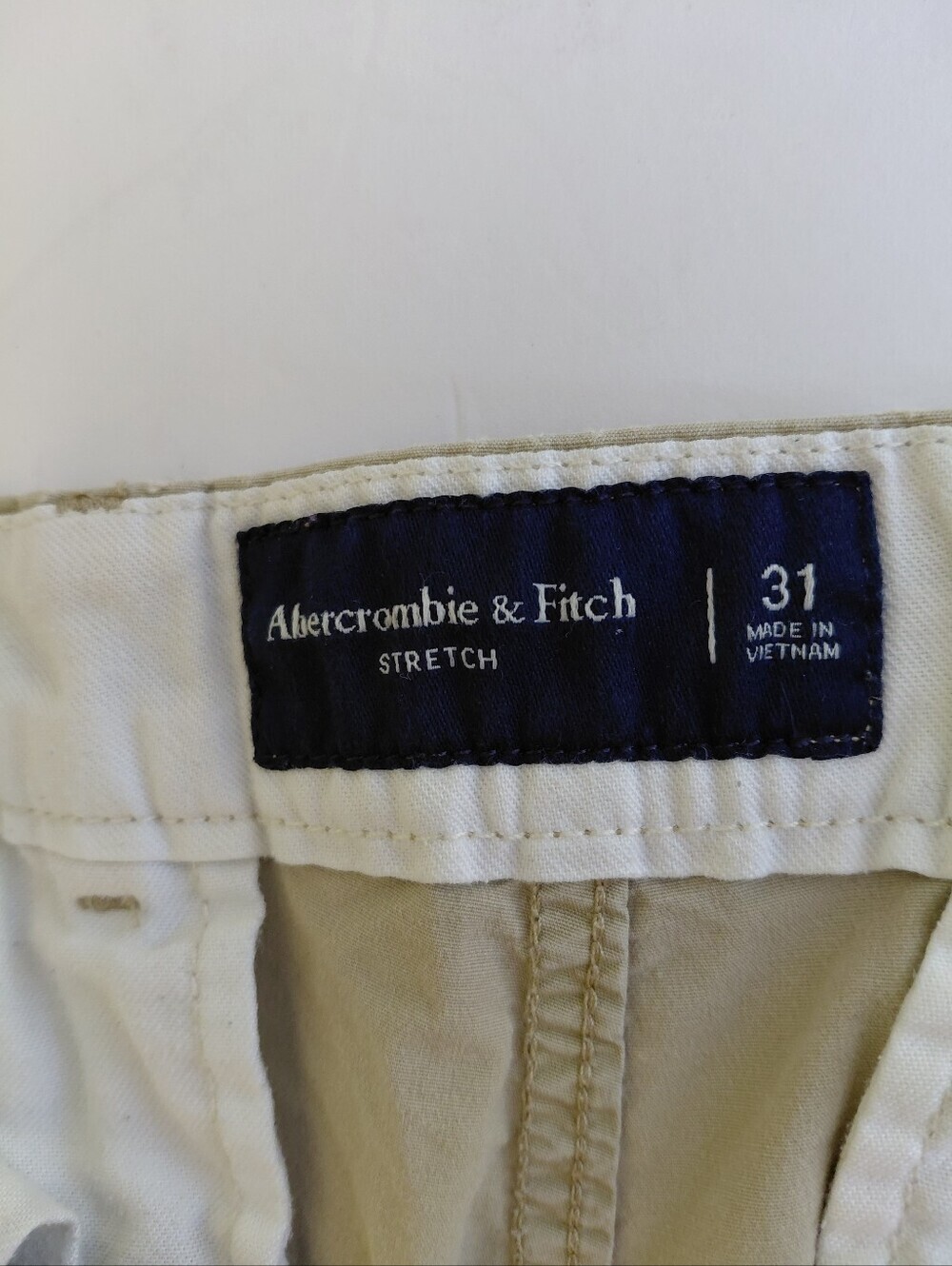 Abercrombie & Fitch- Women’s 31 Tan Casual Cotton Shorts Stretch Summer - Picture 7 of 8